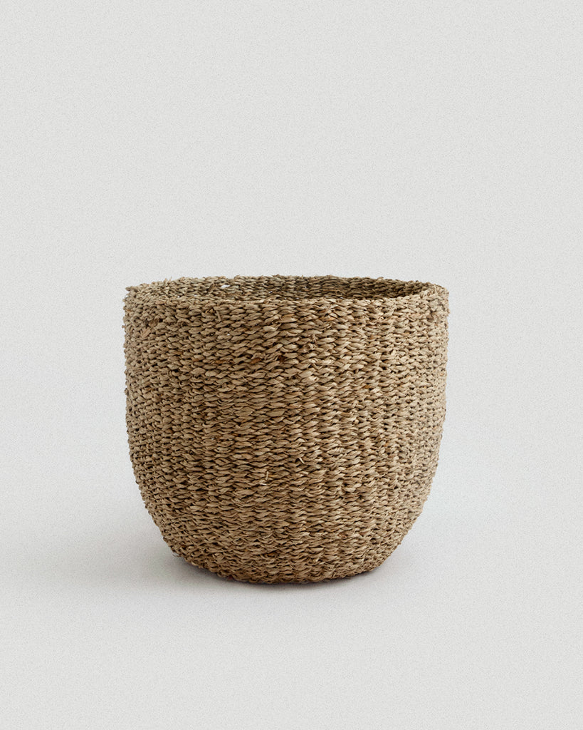 Gaya Tall Seagrass Basket Set of 2 - Gaya Tall Seagrass Basket Set of 2