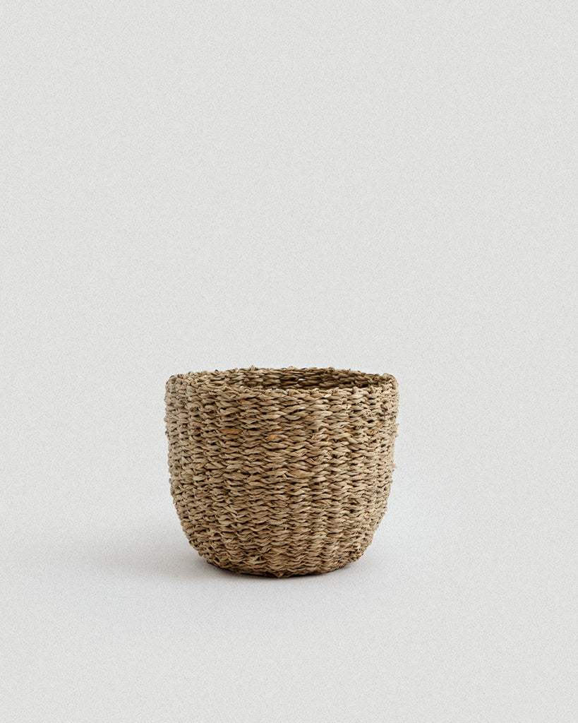 Gaya Tall Seagrass Basket Set of 2 - Gaya Tall Seagrass Basket Set of 2