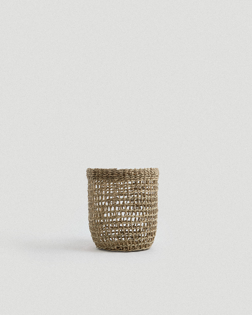 Extra Small Siwa Tall Seagrass Basket - Extra Small Siwa Tall Seagrass Basket