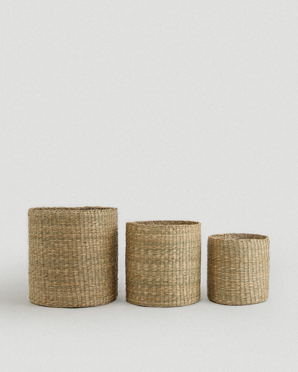 Medium Tulum Round Seagrass Basket - Medium Tulum Round Seagrass Basket