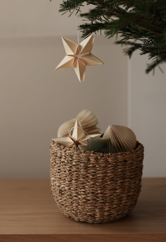Gaya Tall Seagrass Basket Set of 2 - Gaya Tall Seagrass Basket Set of 2