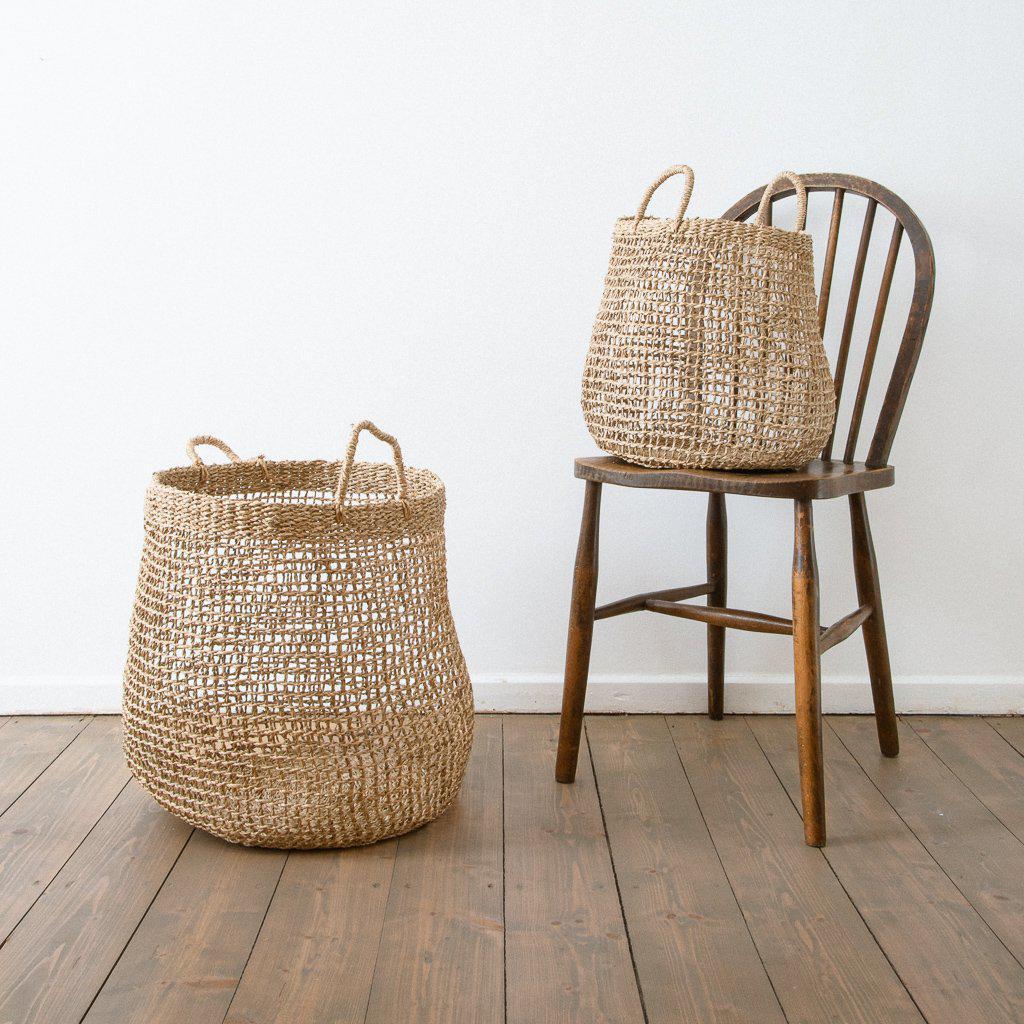 Siwa Seagrass Laundry Basket - Siwa Seagrass Laundry Basket