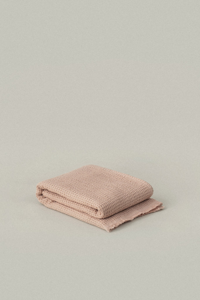 Dusty Rose Everyday Waffle Towels - featured