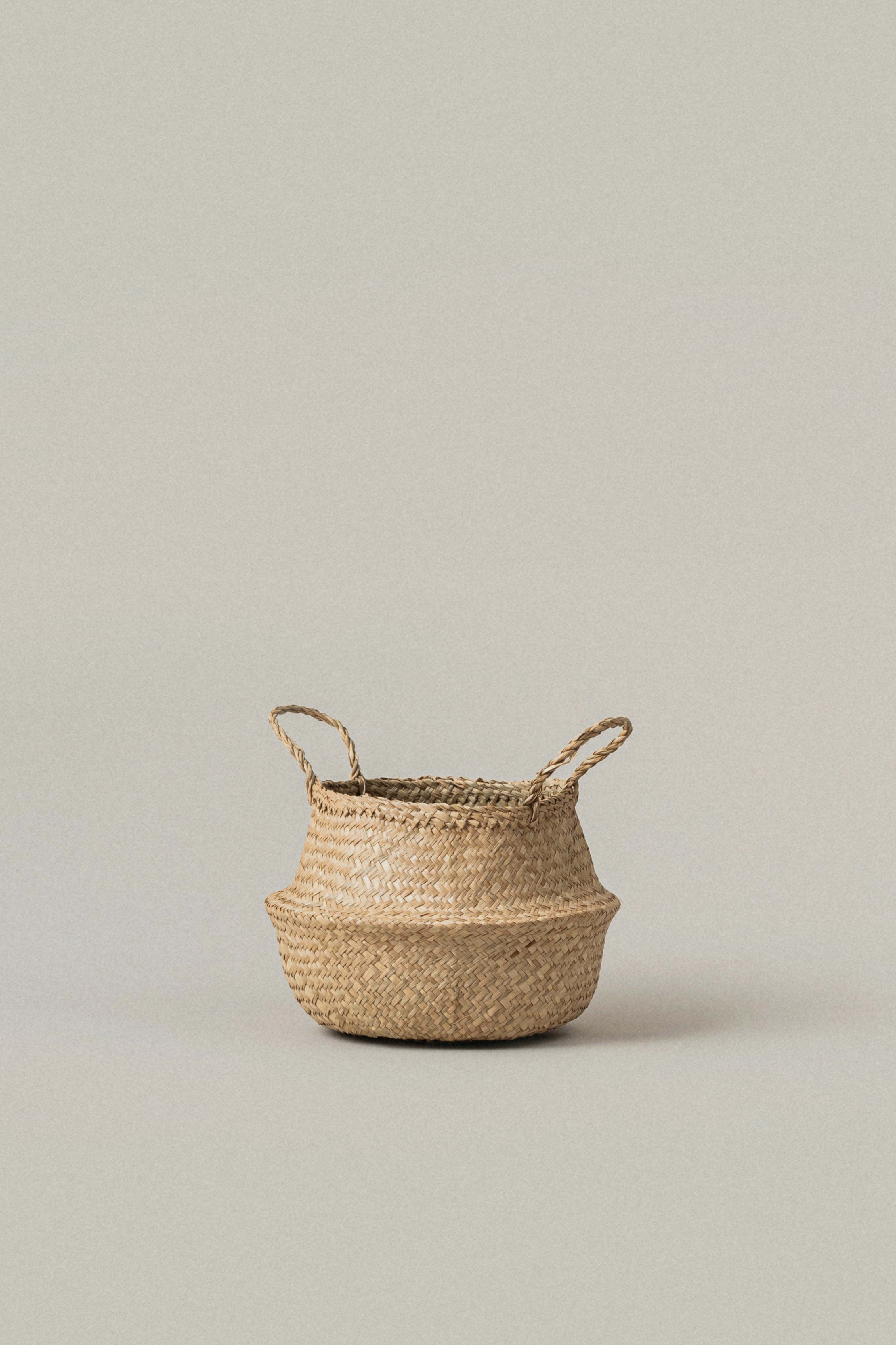 Small Kiau Foldable Seagrass Basket - Small Kiau Foldable Seagrass Basket